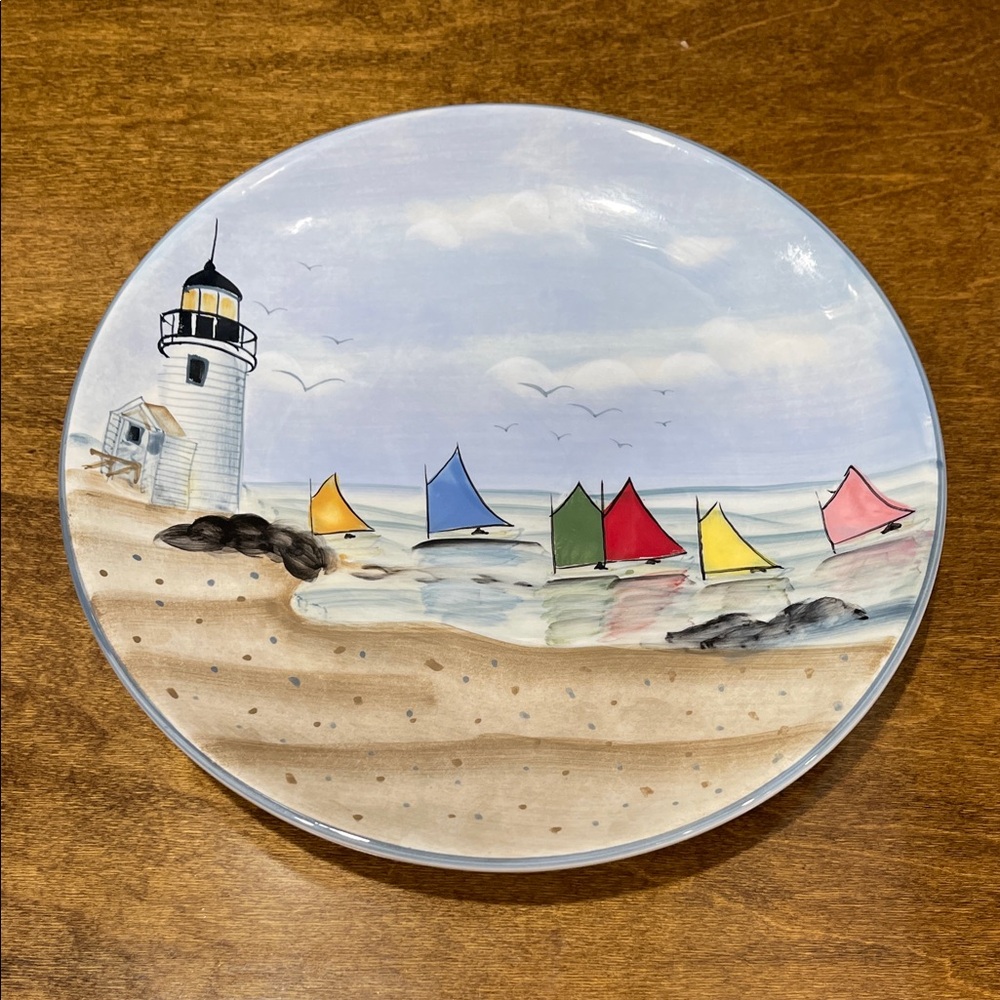 Nantucket Shorline Decorative Plate